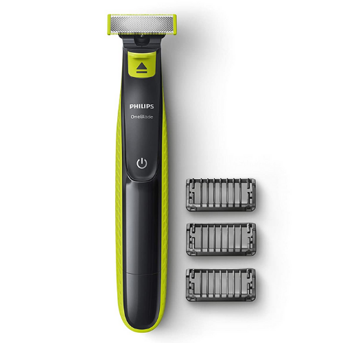 Oneblade Hybrid MultiFunction Trimmer For Men (QP2525/10 Lime Green